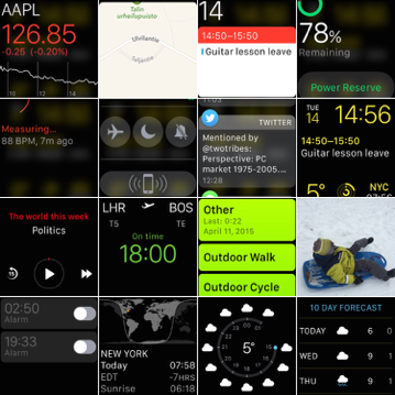 Watch Screens
