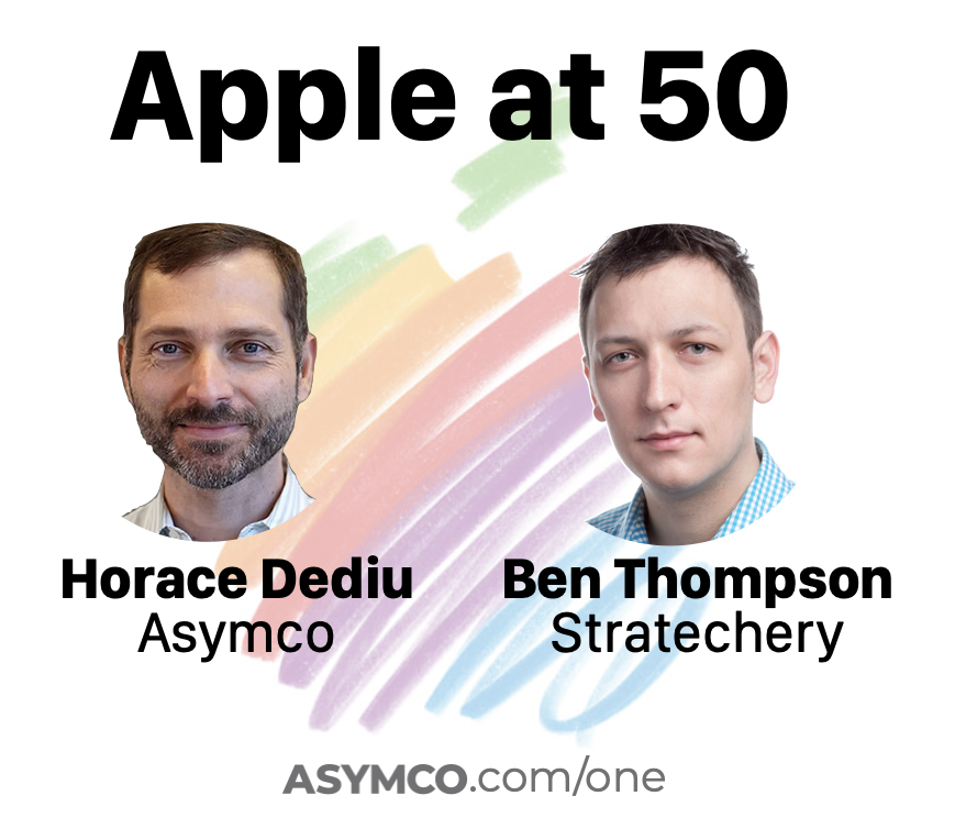 Apple at 50 – Ben Thompson interviews Horace Dediu